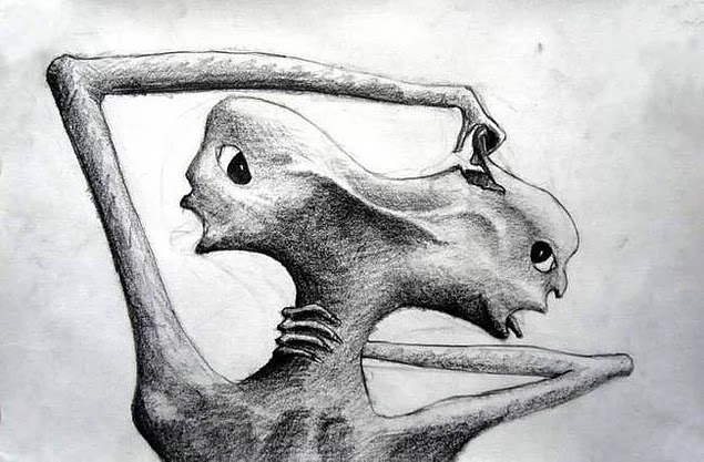 Dibujos realizados por pacientes con esquizofrenia