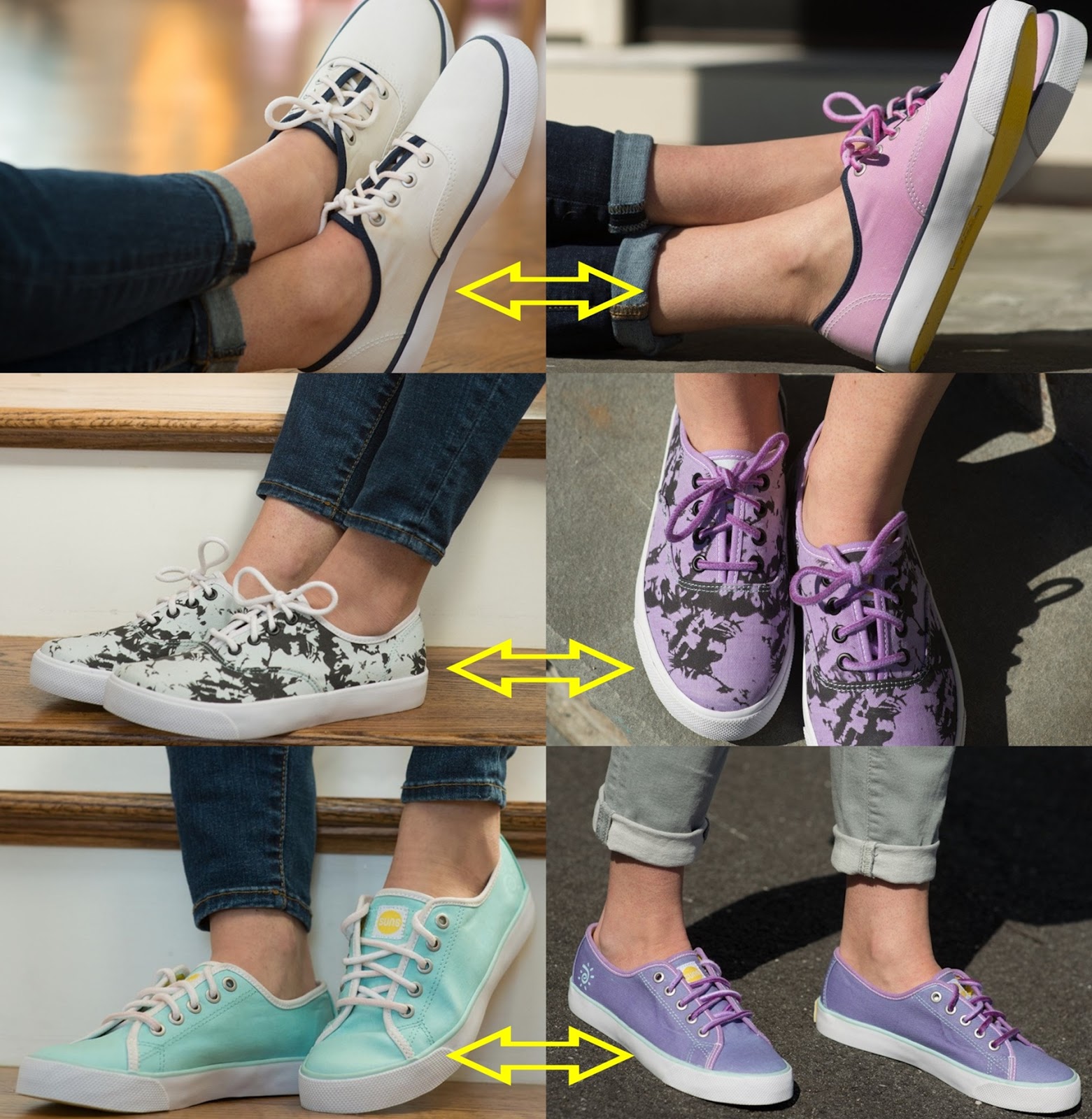 SUNS Shoes Launches New Line of EcoFriendly, UV ColorChanging Shoes