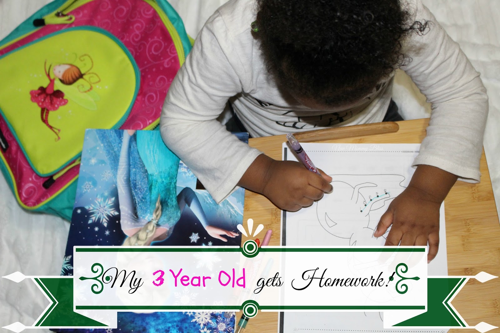 3 year old homework activities