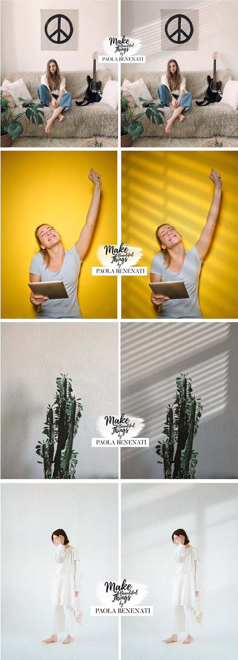 Natural Shadows Overlays Set