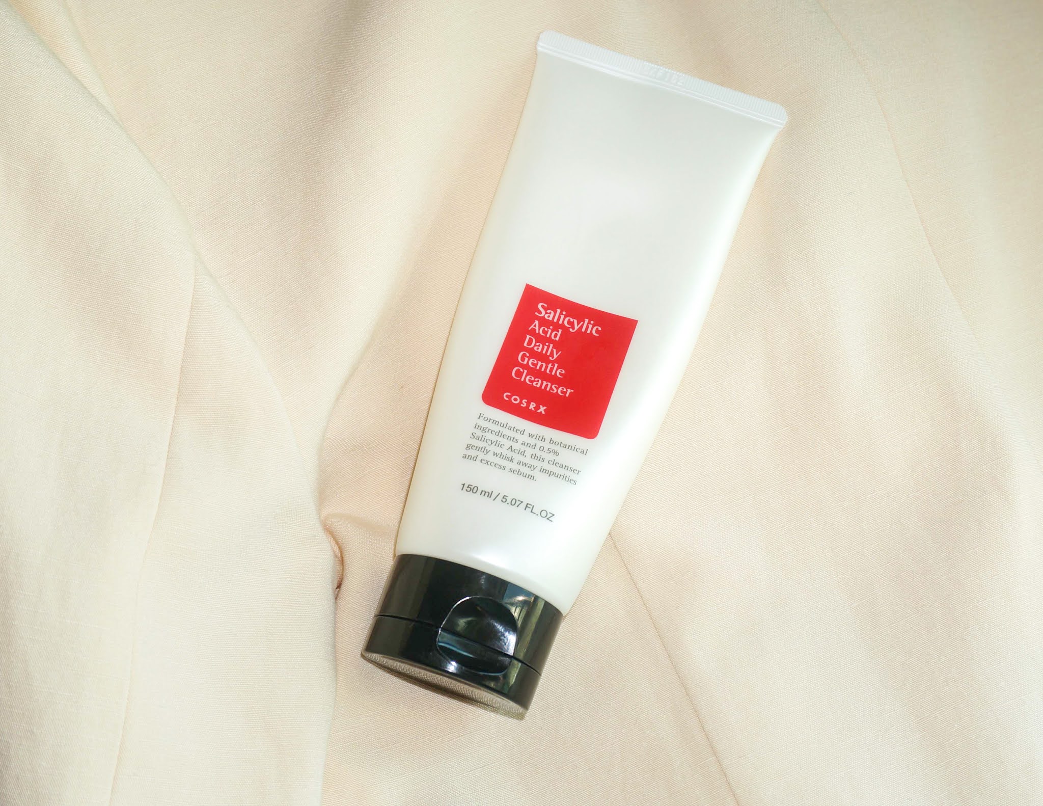 COSRX SALICYLIC ACID DAILY CLEANSER REVIEW BHA OILY COMBINATION SKIN BREAKOUT PURGE