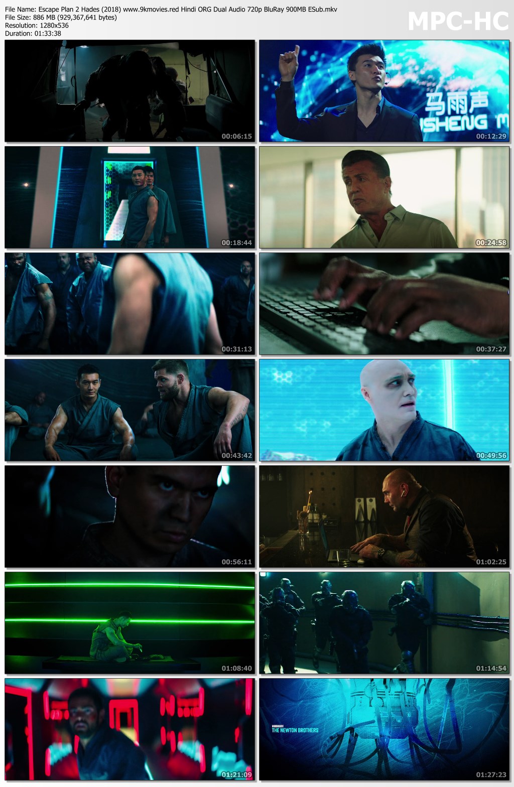 Escape Plan 2 2018 Dual Audio 720p Bluray Hindi Dubbed Escape Plan 2 2018 Dual Audio 720p Bluray Hindi Dubbed
