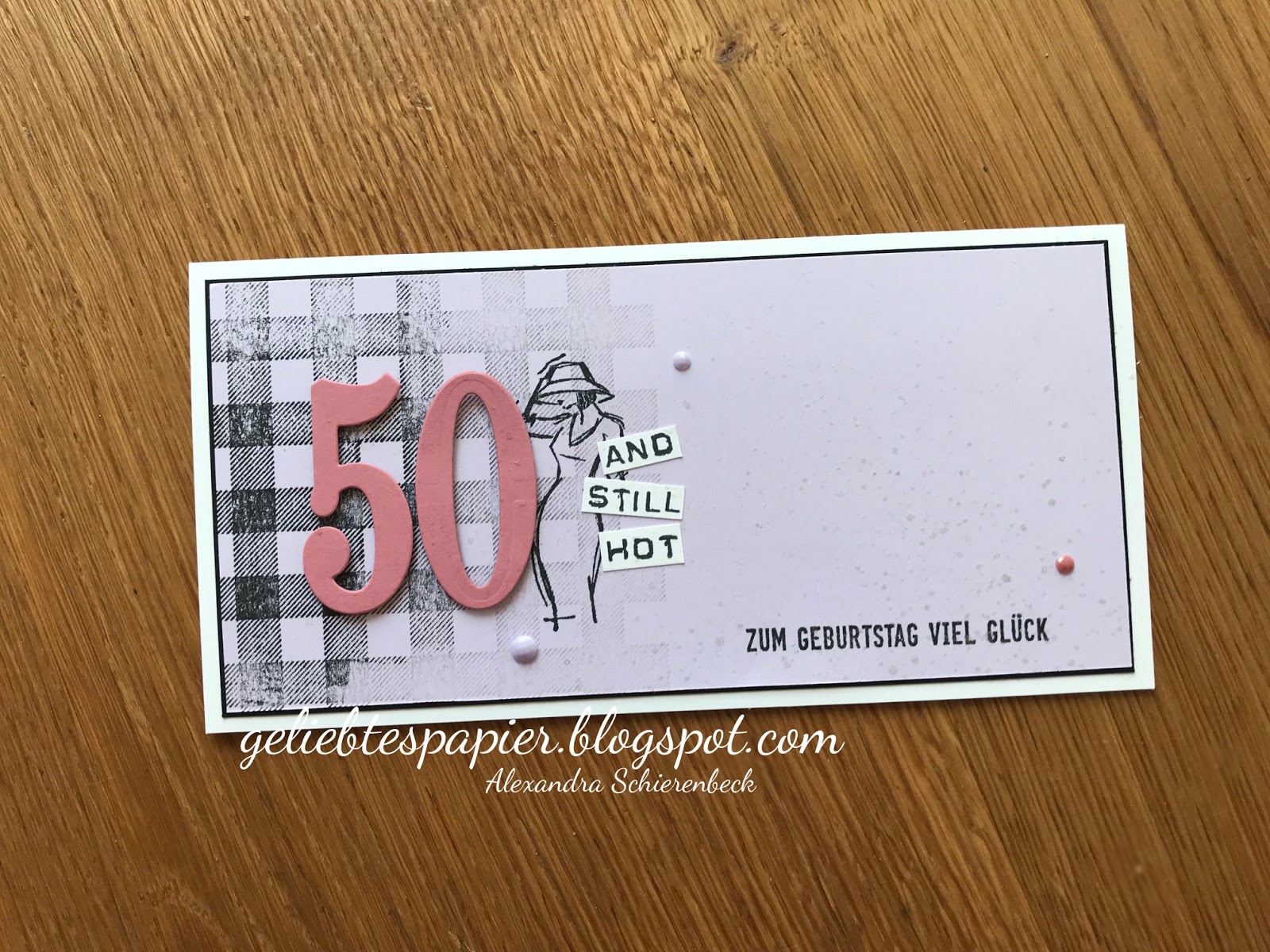 Stampin Up Karte Din A5 Grosse Zahlen Runder Geburtstag Vielseitige Grusse Paarweise Karten Geburtstagskarte Karten Basteln