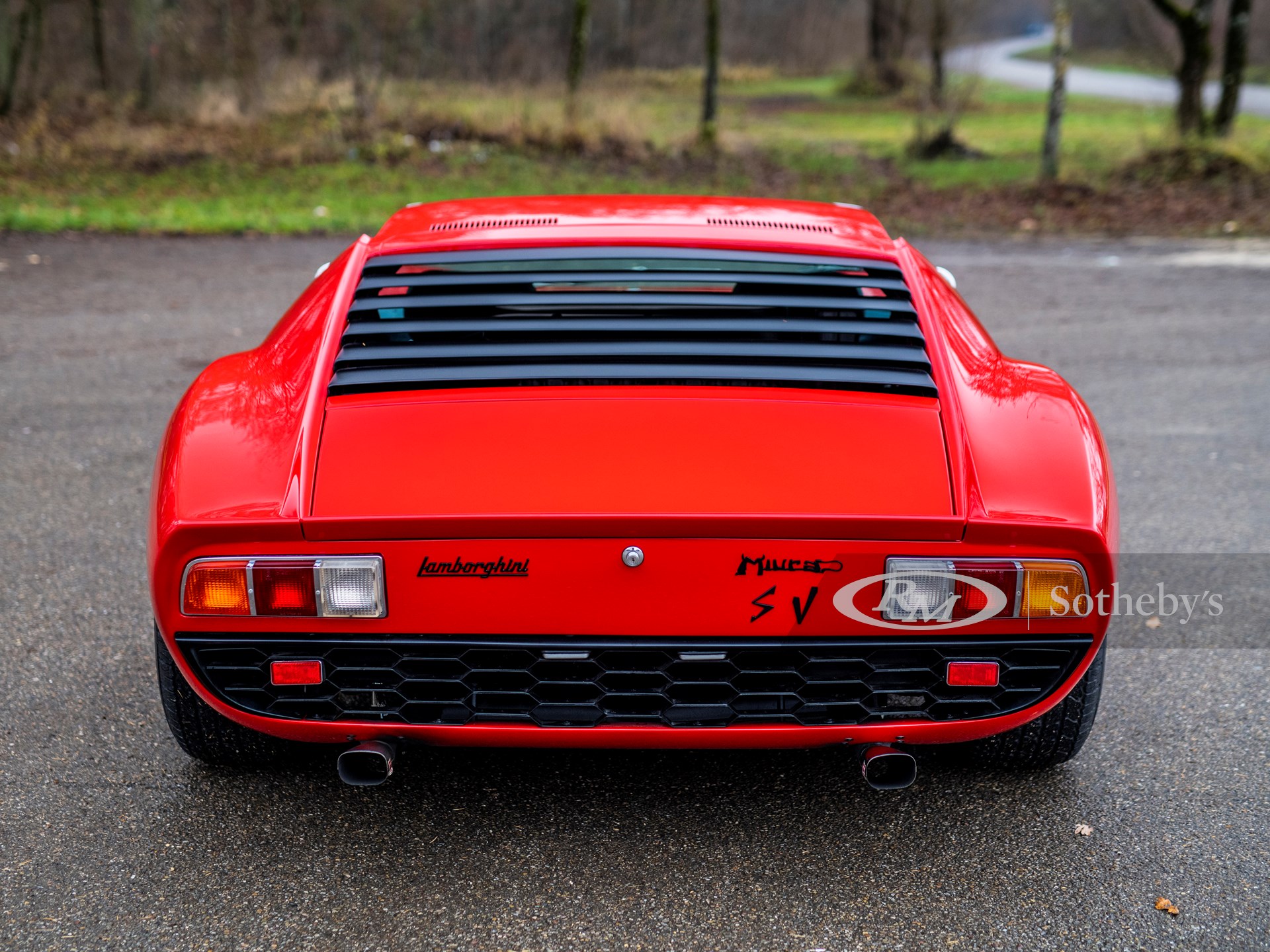 Lamborghini Miura p400 SV оранжевый