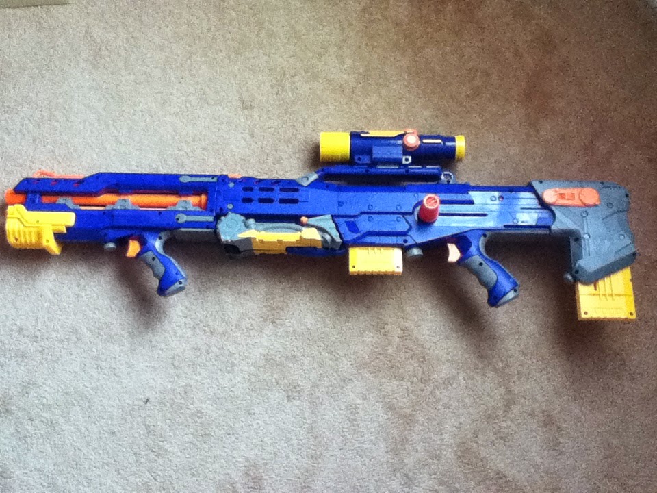 Outback Nerf: Pic Nerf N-Strike CS-6 (Blue)