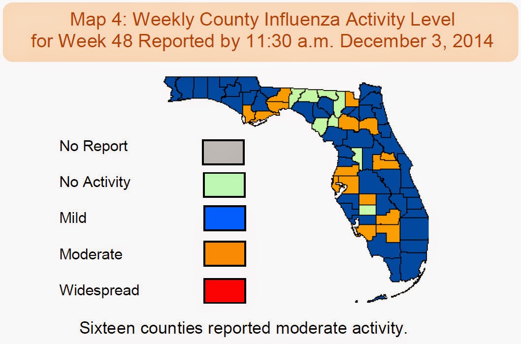 Flu Activity Increases in Florida Florida Infection Control