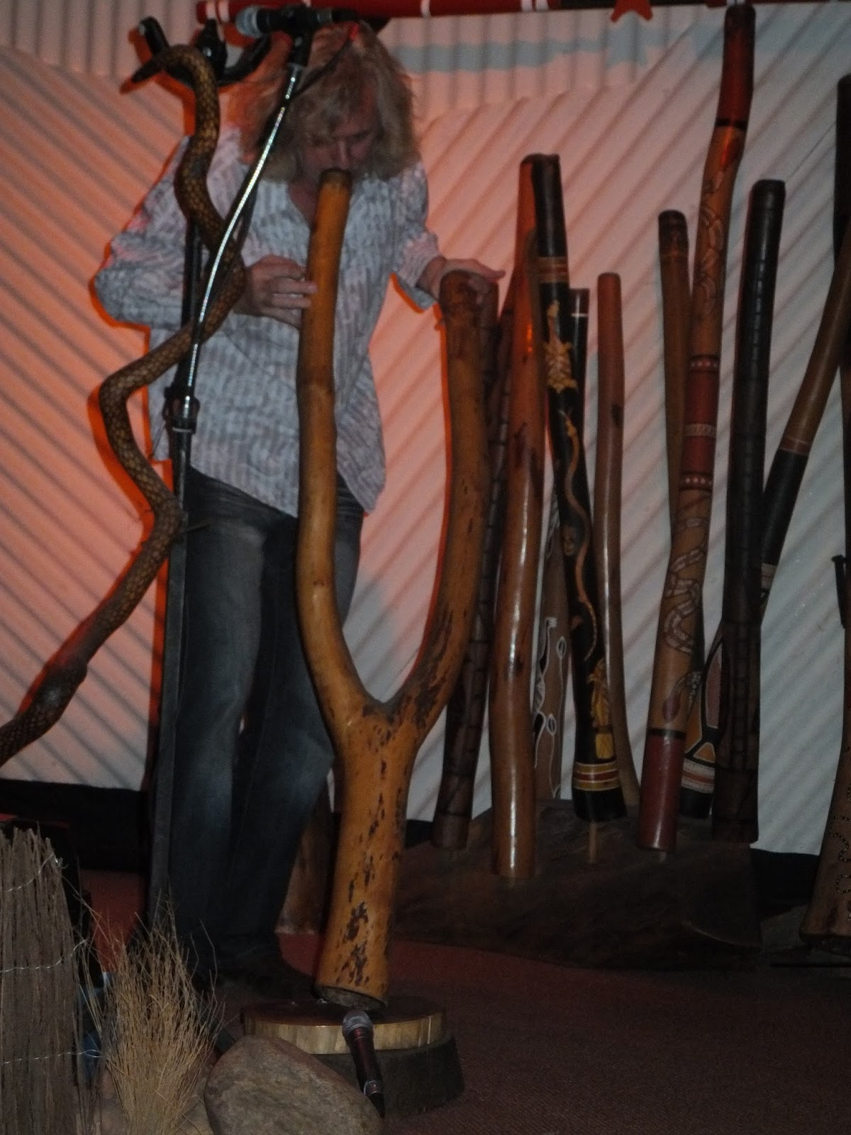 Ramsdens Ramblings Desert Park, Didgeridoo Show and camp grounds Alice