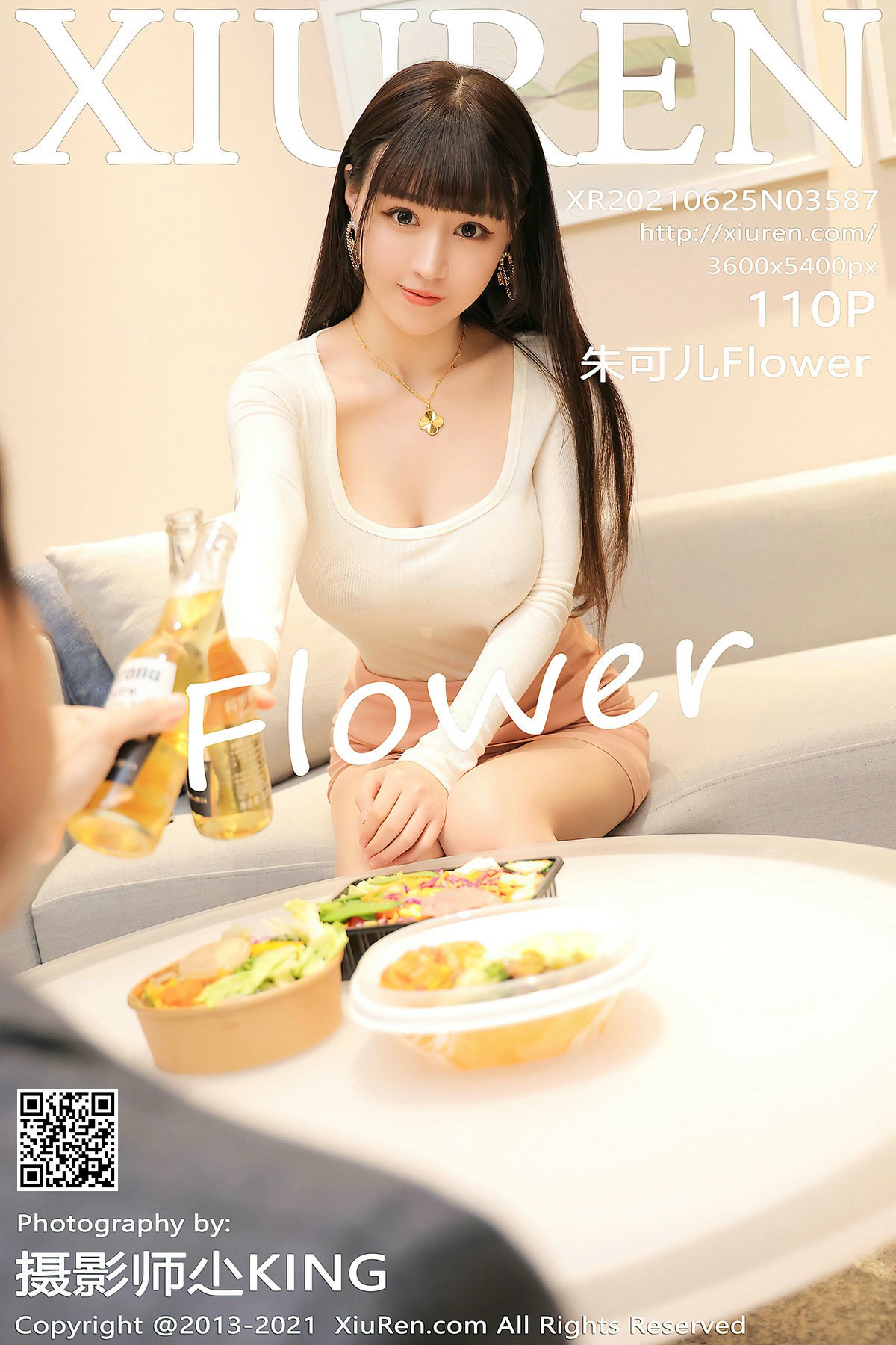 2023.045 – [XiuRen秀人网] No.3587 朱可儿Flower