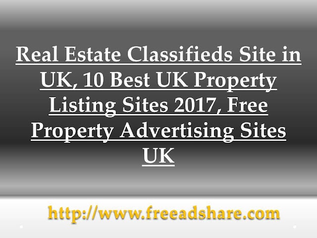 Top 20+ Free UK Real Estate Classifieds Sites List 2023