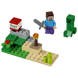 Minecraft Steve? & Creeper Bag Set