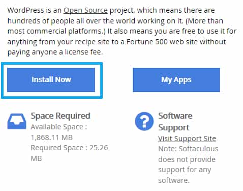 klik install now