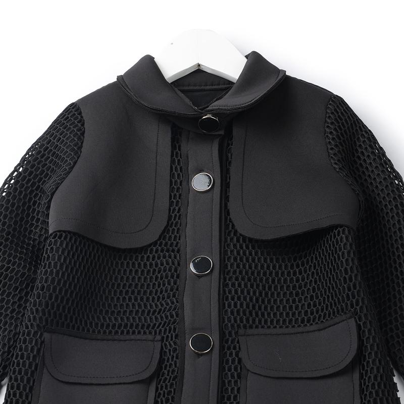 Áo Khoác Trẻ Em Cotton Lưới Tay Dài Có Túi - BELDINO 158088 6 7 89