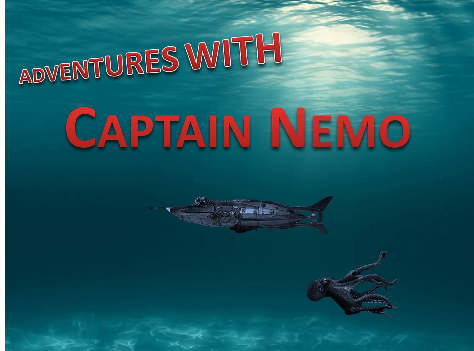 2 Hour Blog Adventures with Captain Nemo The Nautilus vs. the