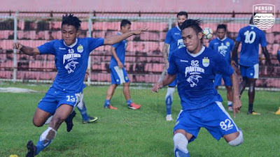 Latihan Tim Persib Bandung