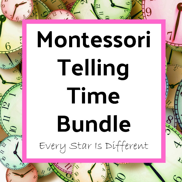 Montessori Telling Time Bundle