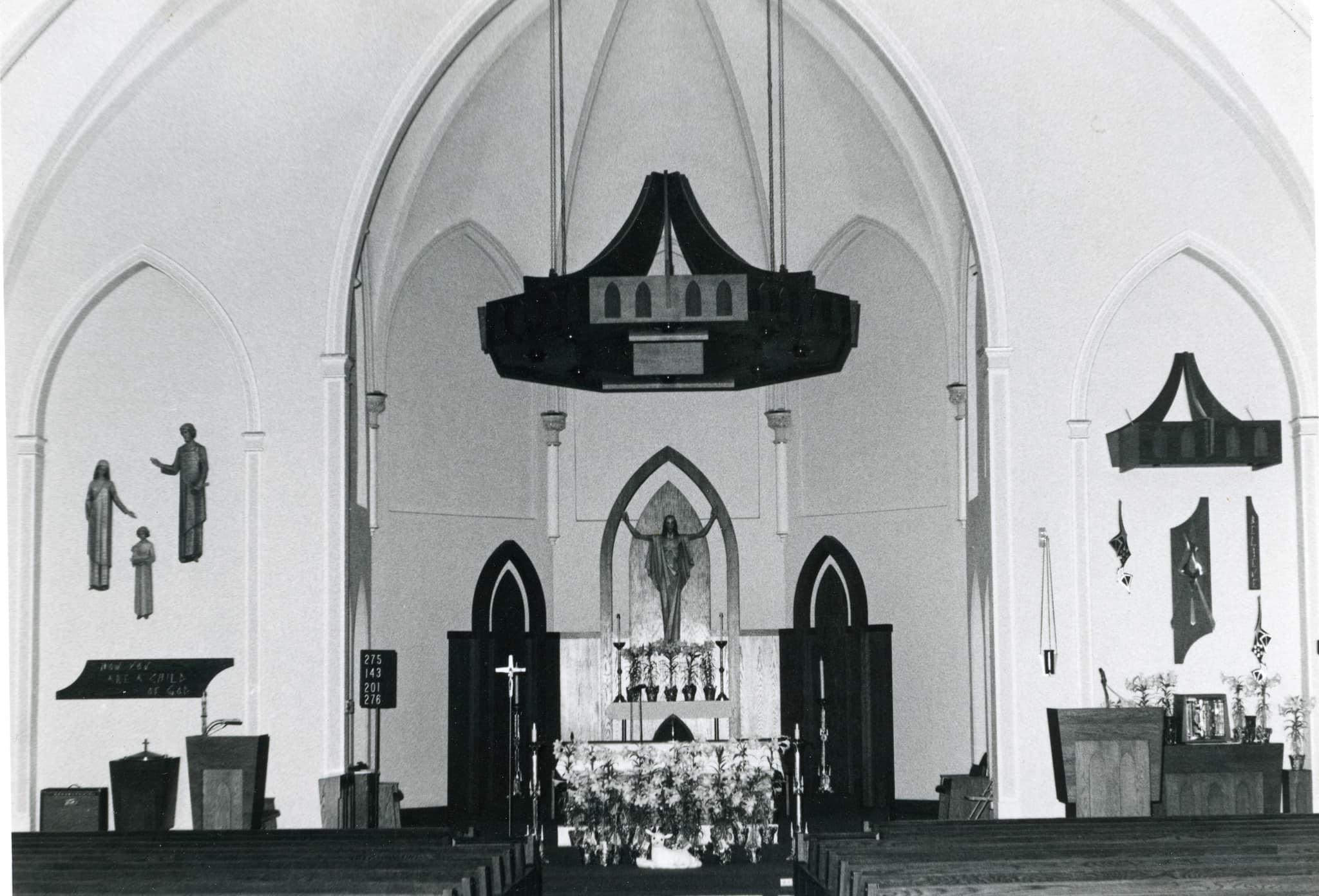 Before and After St. Wenceslaus in Wahoo, Nebraska Liturgical Arts