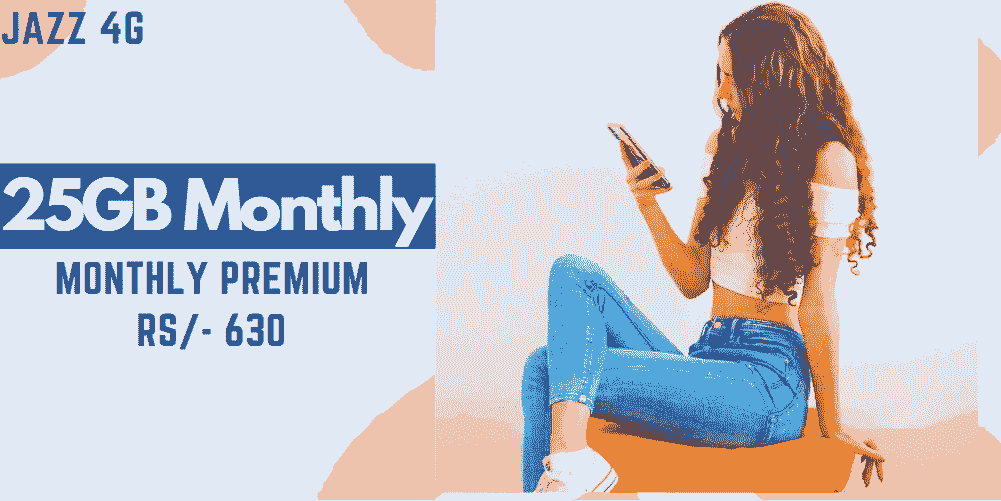 25 GB monthly package