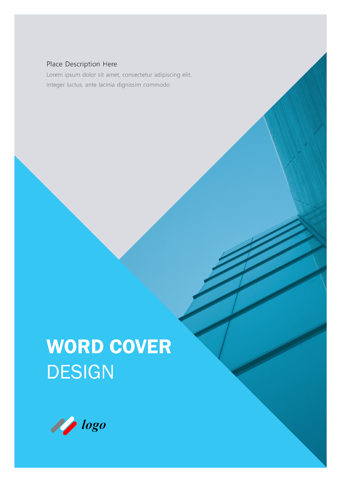 ms word cover page template designs free download