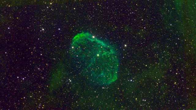 NGC 6888 SII, H-alpha, OIII