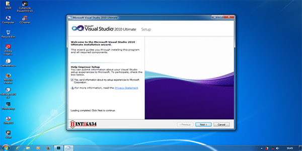 Cara Install Visual Studio Ultimate 2010