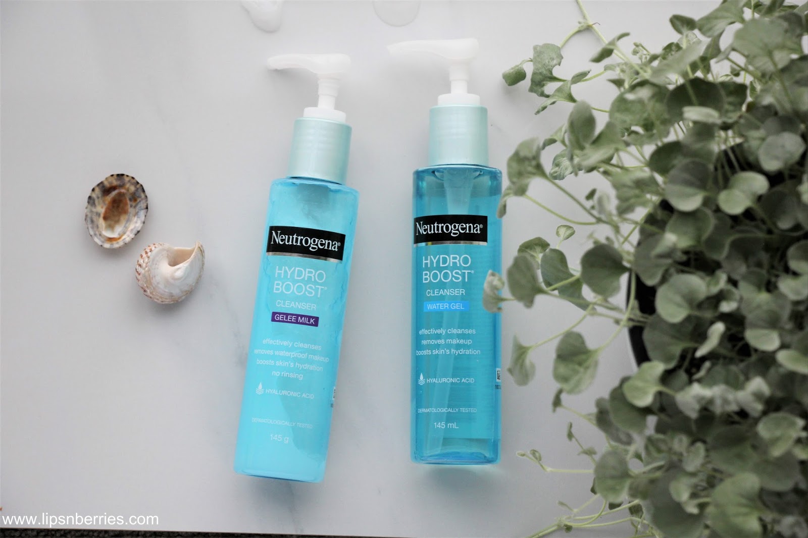Neutrogena Hydro Boost Gel Cleansers Review LIPS n BERRIES