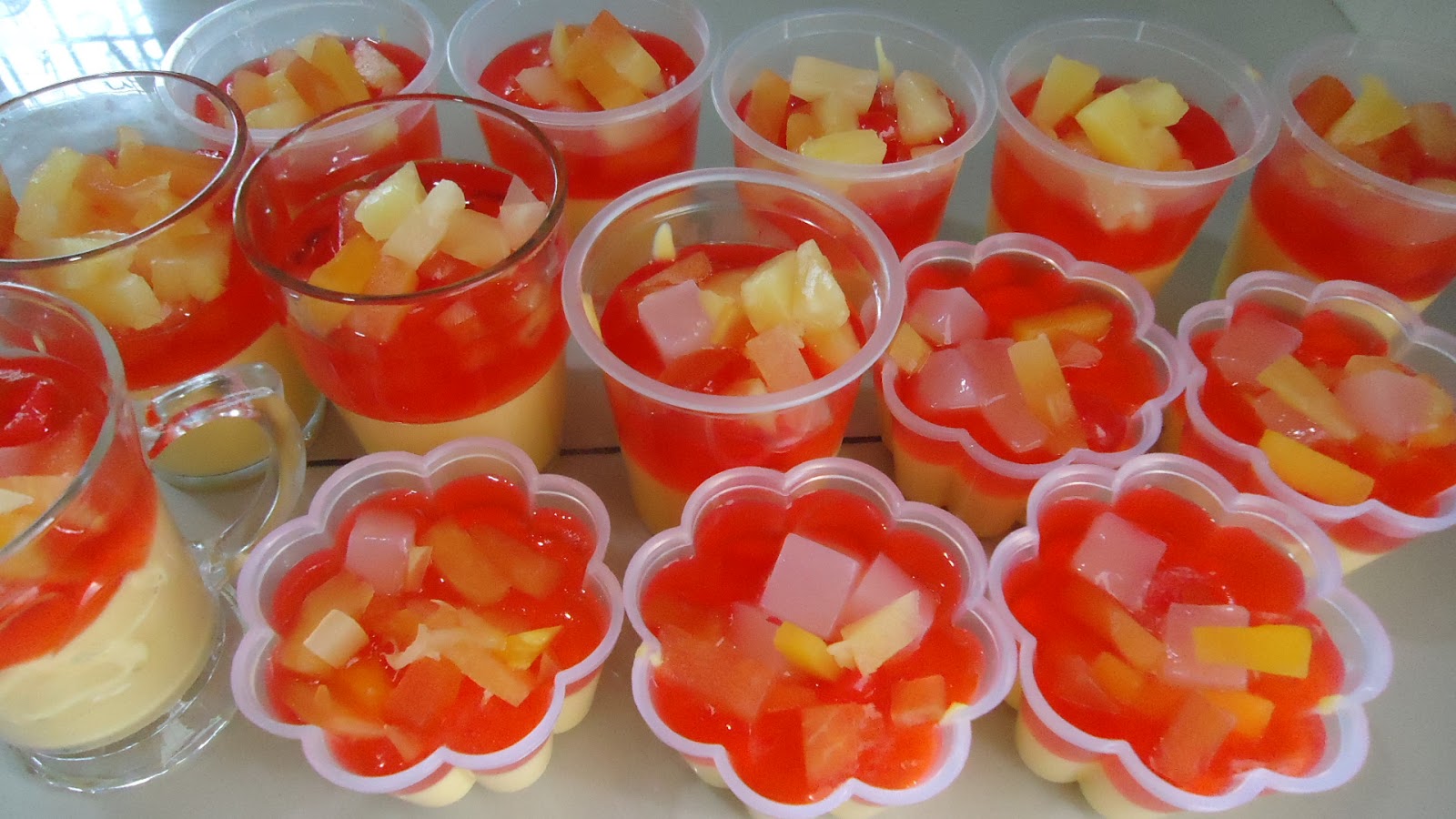 Zara ♥ Baking PUDING LAPIS JELLY...