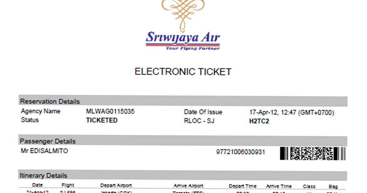 Contoh Surat Penting Contoh Surat Kuasa Refund Tiket Lion Contoh Surat Penting Contoh Surat Kuasa Refund Tiket Lion