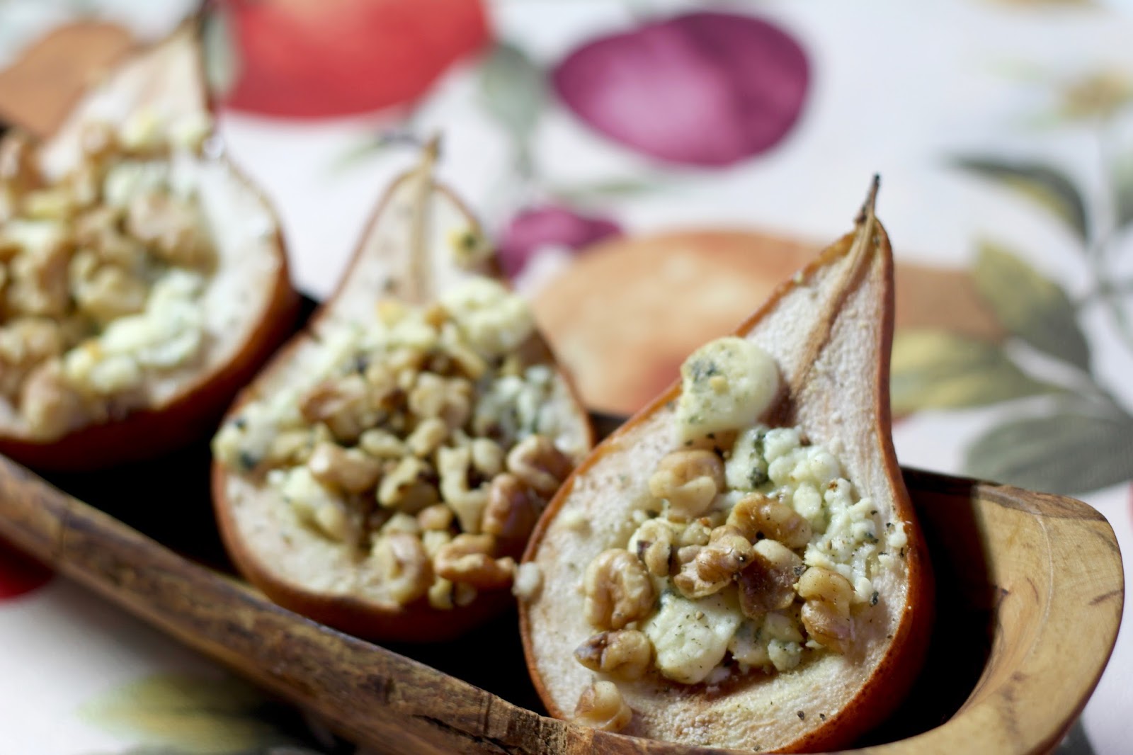 Baked Pears with Walnuts & Blue Cheese Diary of a Mad Hausfrau