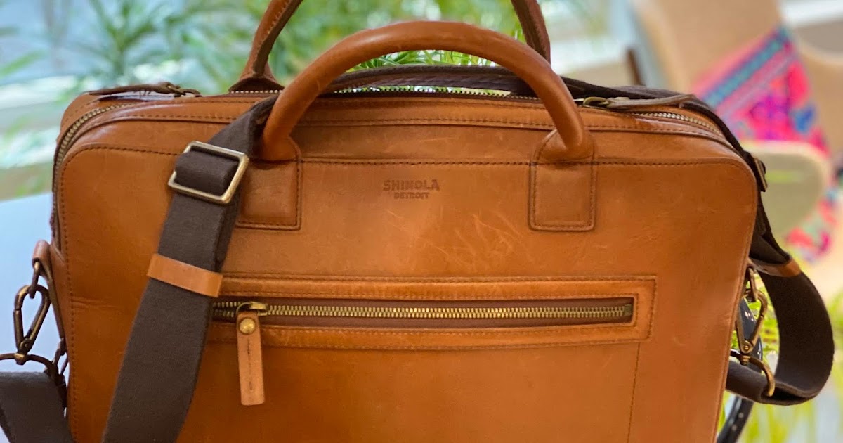 shinola briefcase