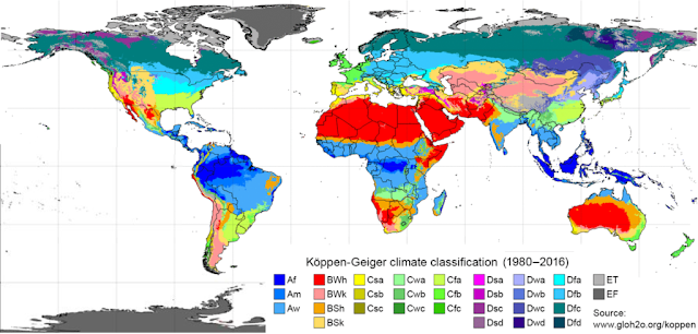 Sistema climático Köppen-Geiger