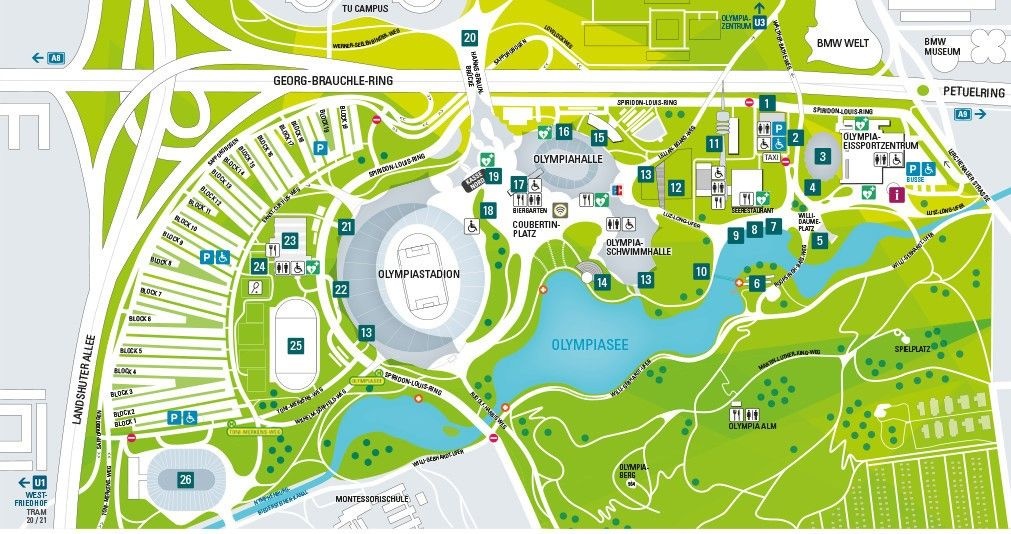 Fresh Olympiastadion München Karte - Die sitzplan