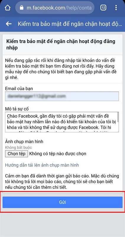 Mở khóa tài khoản Facebook bị vô hiệu hóa