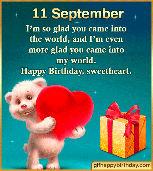 11 september happy birthday wishes