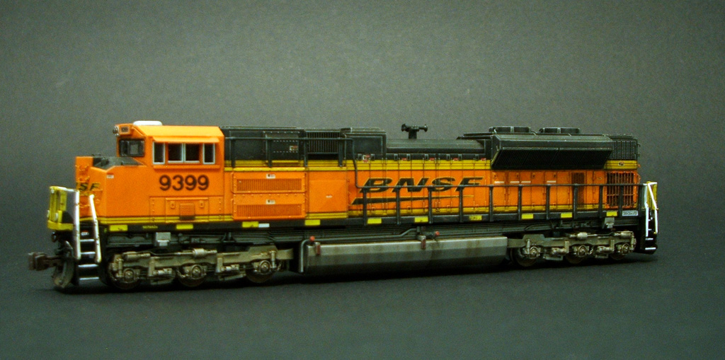 Land Sea Air & Space N scale Kato SD70Ace BNSF 9399