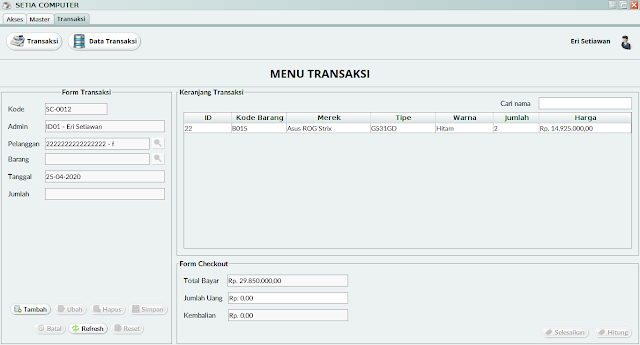 Aplikasi Penjualan Toko Komputer Berbasis Java Netbeans - Mamangeri ...