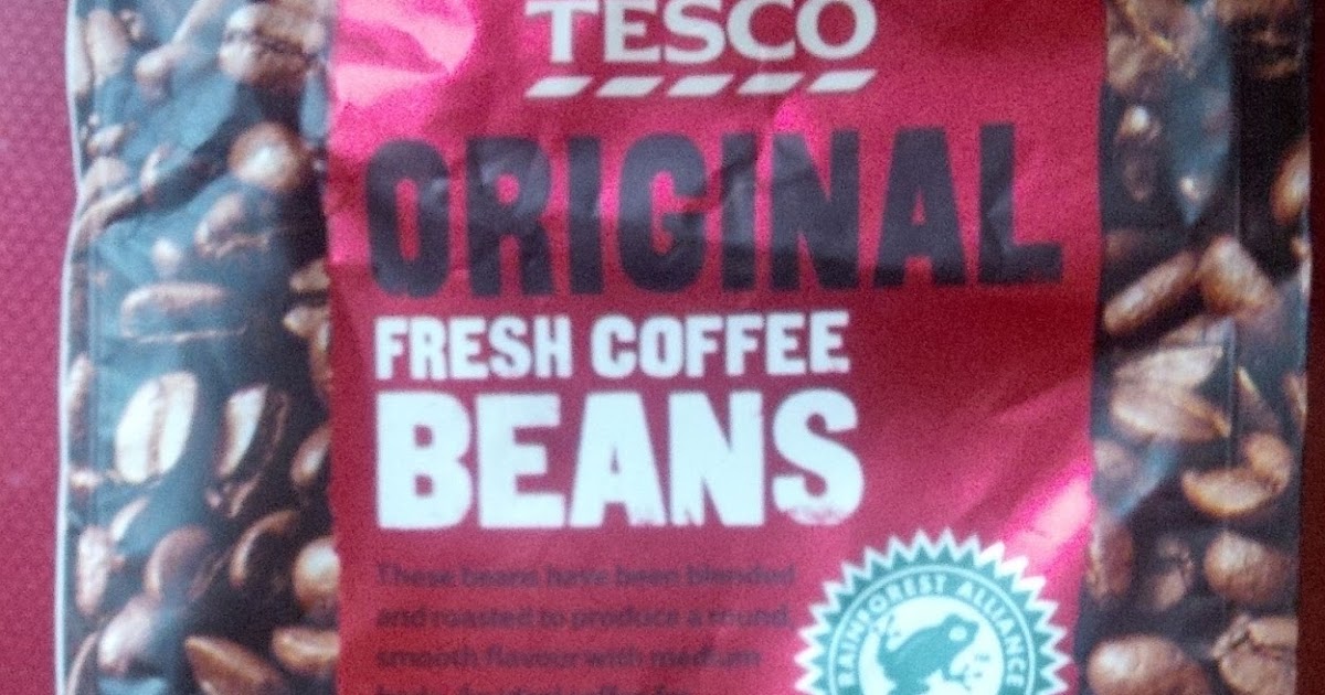 Smell the tea and coffee Tesco Original Fresh Coffee Beans 3