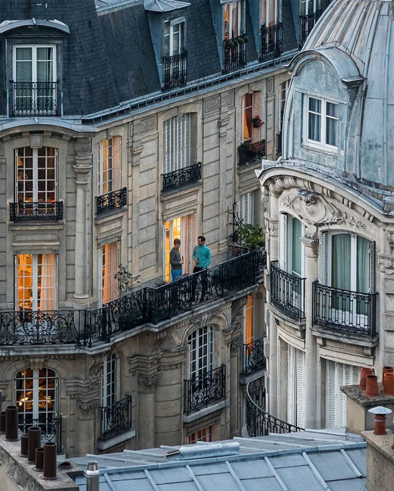 Photography | While in Lockdown: A Few Beautiful Parisian Façades