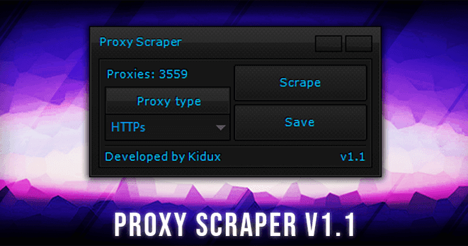 Kidux Proxy Scrapper V1 1 Latest Crack Repack