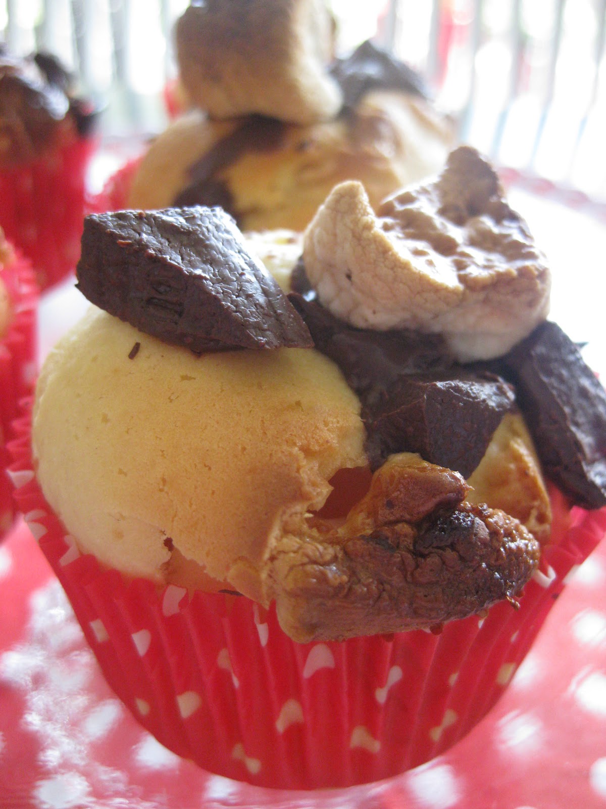 ...Miss Golosinas...: Marshmallow-Buttermilch-Muffins