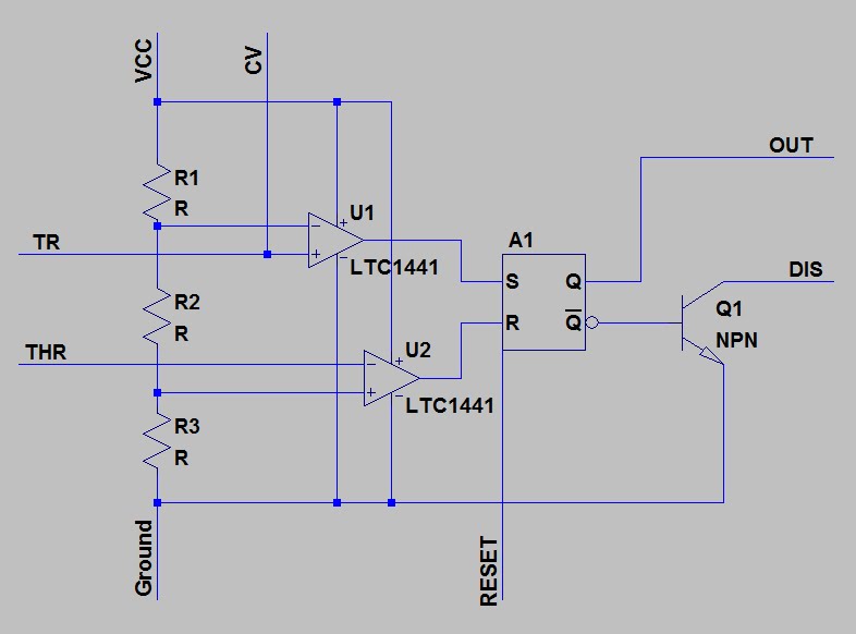 Bot Thoughts: 555 Schmitt Trigger Circuit for Wheel Encoders