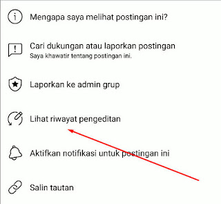 Cara Melihat Postingan Yang Telah Diedit di Facebook