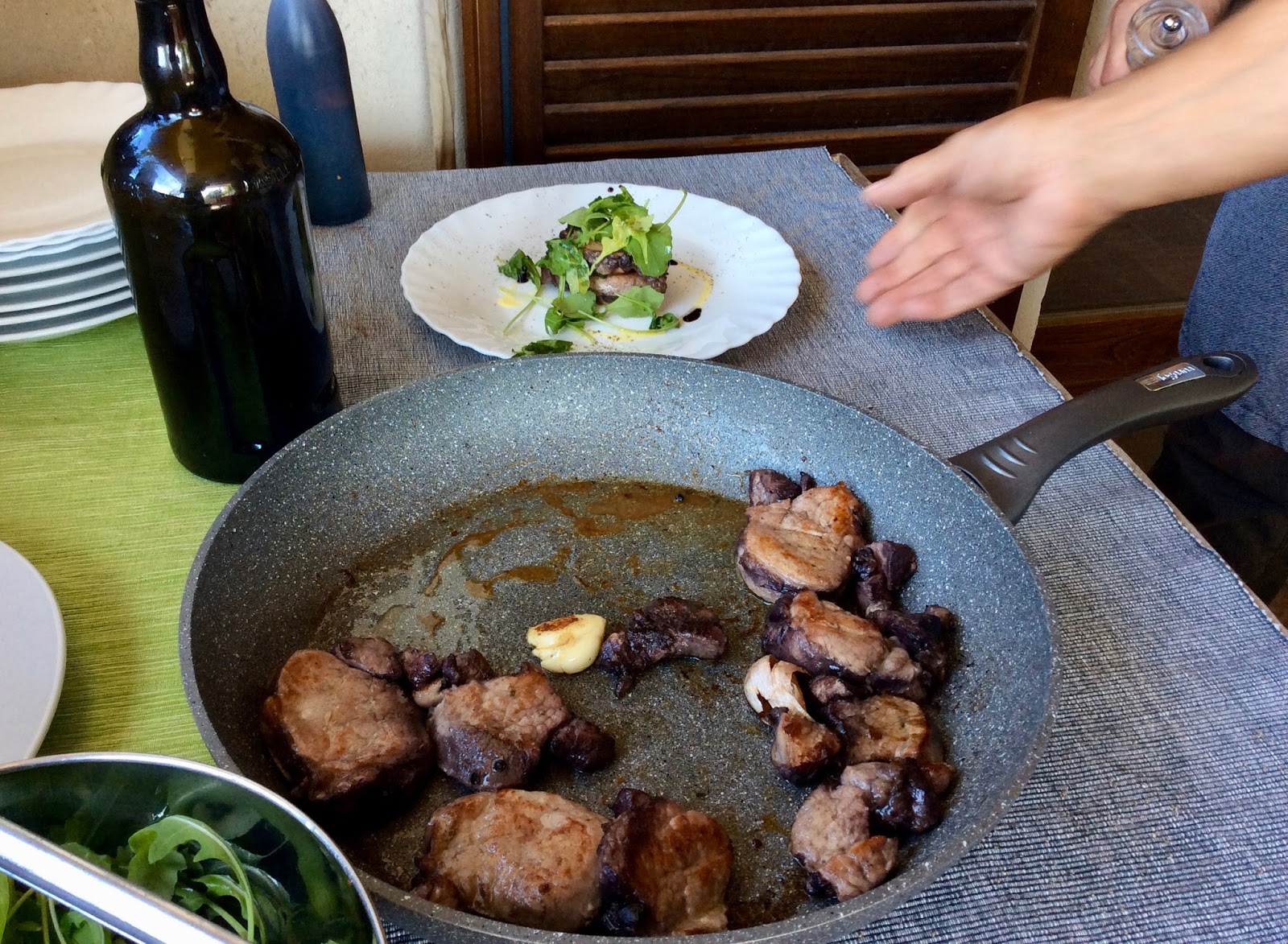 Rome Cooking Classes Guido's Seasonal Recipe Filetto di maiale