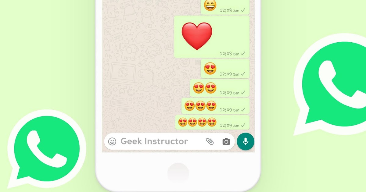 How to Send Big Size Emojis on WhatsApp 2 Methods