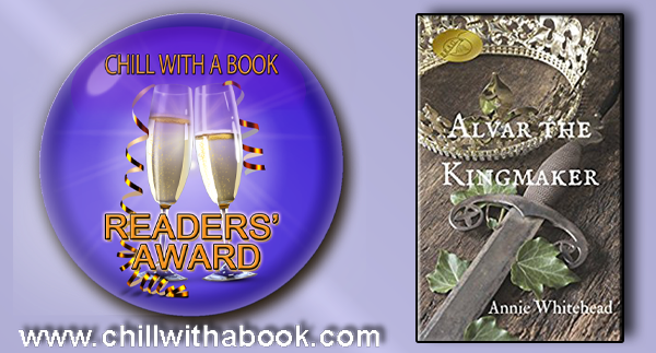 Alvar wins a Chill with a Book award!