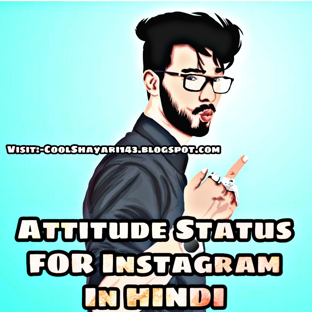 Best 100 Instagram Attitude Status In Hindi With Photos 2021 #लोग कहते है क...