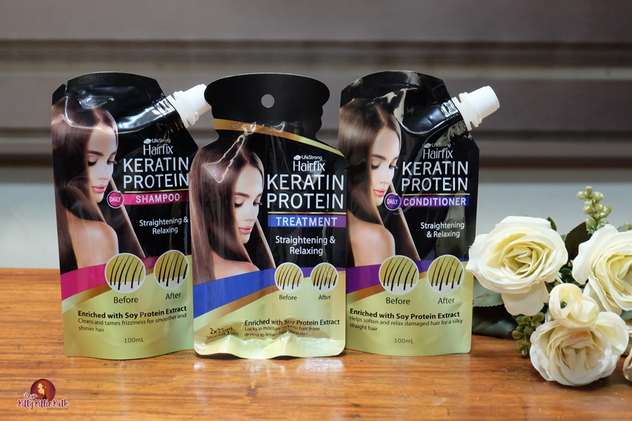 Feature Hairfix Keratin Protein Dear Kitty Kittie Kath Top