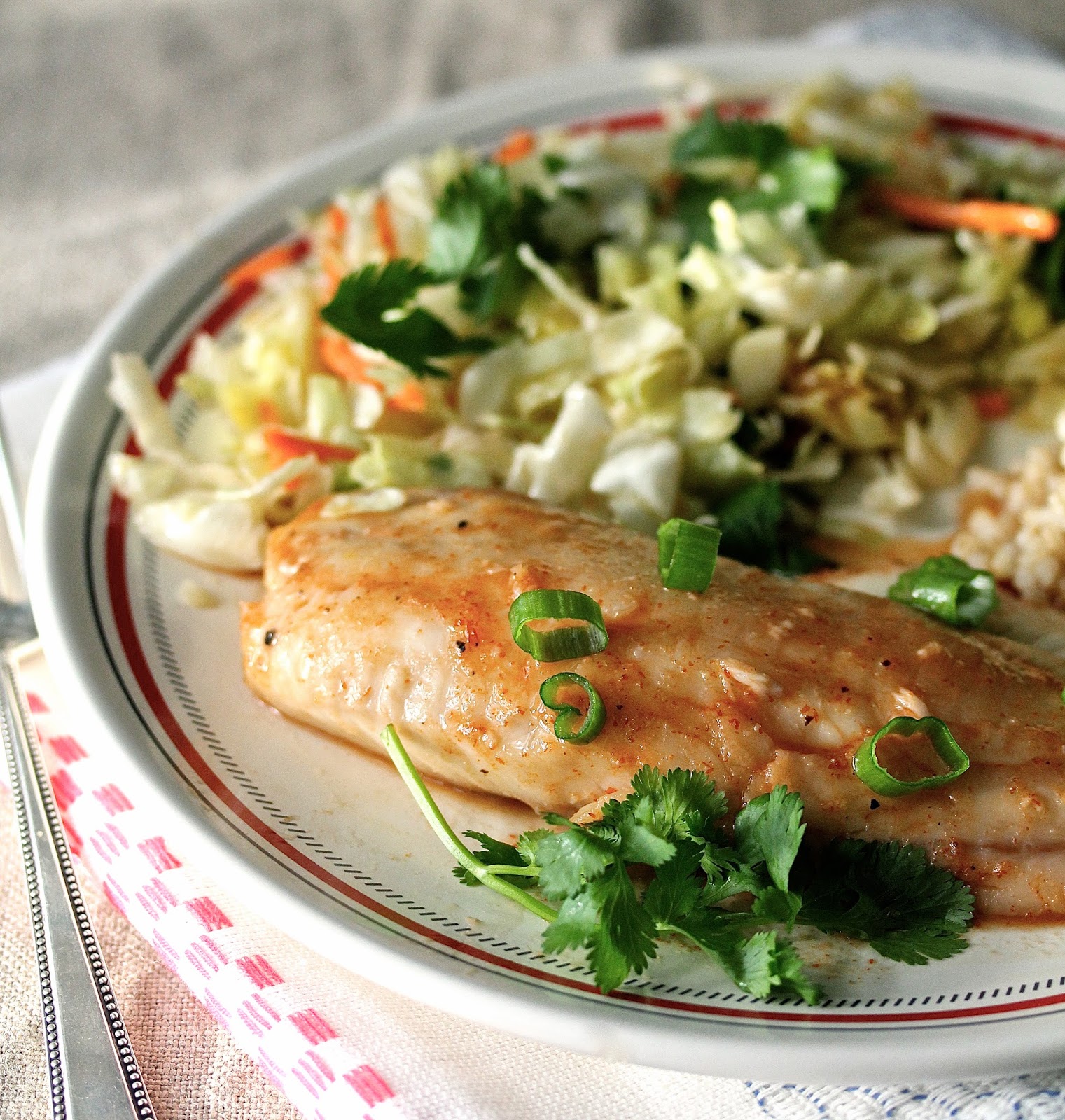 Honey Soy Sriracha Tilapia en Papillote Karen's Kitchen Stories