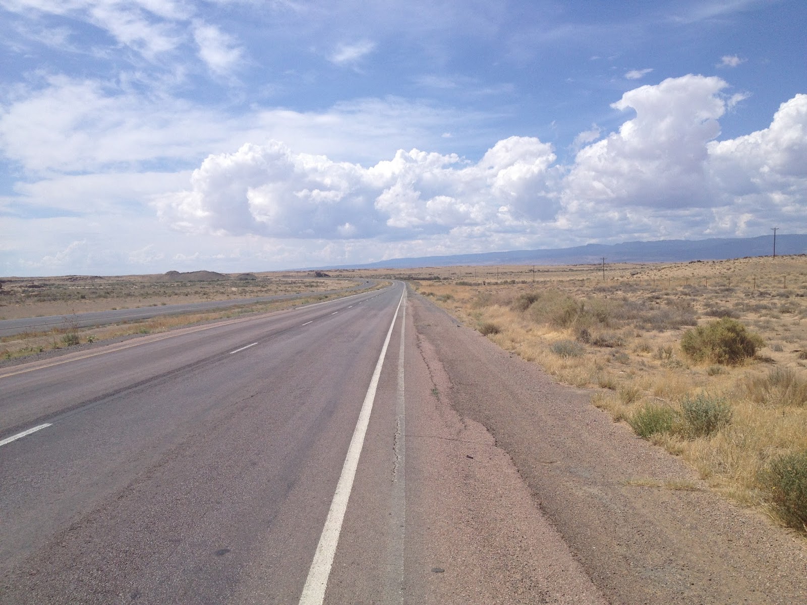 Larry's Bike Ride Adventures Shiprock to Gallup, NM