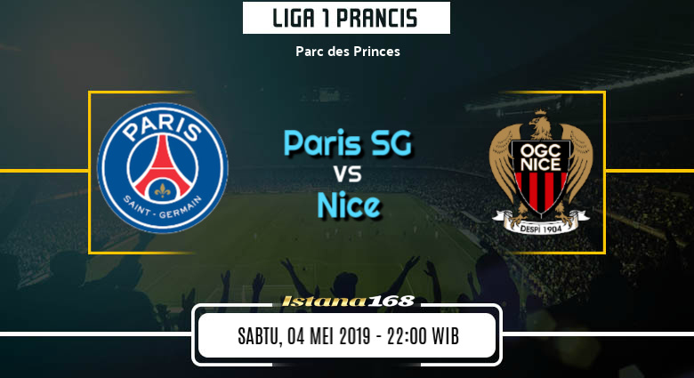 Prediksi Paris SG vs Nice 04 Mei 2019