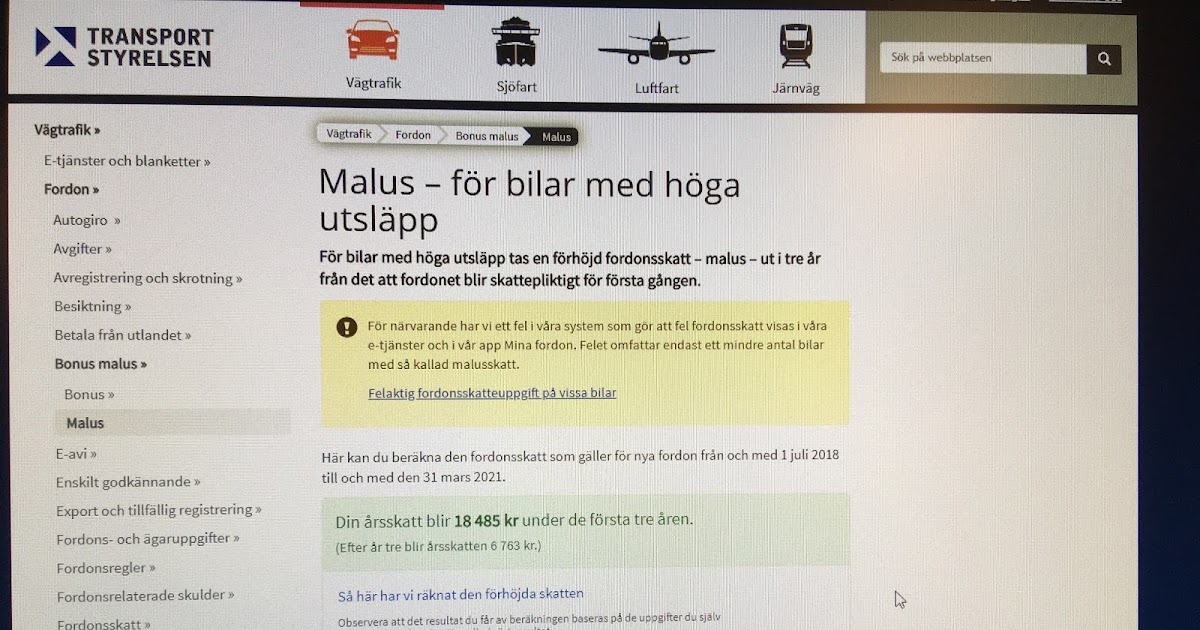 Califor9a Bonus Malus Skatt 1April 2021, Vw California